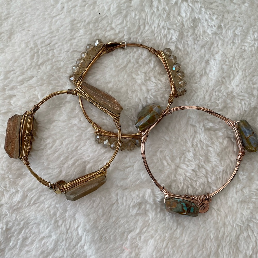 Bourbon and Boweties Bangle Set (3)